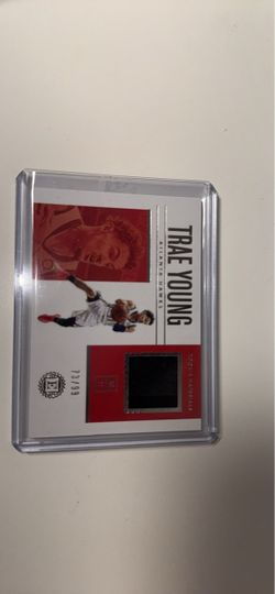 Trae Young Atlanta Hawks Rookie Materials Card 73/99