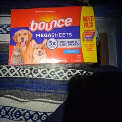 bounce MEGA Sheets/pet Hair & Lint Guard/180 Sheets