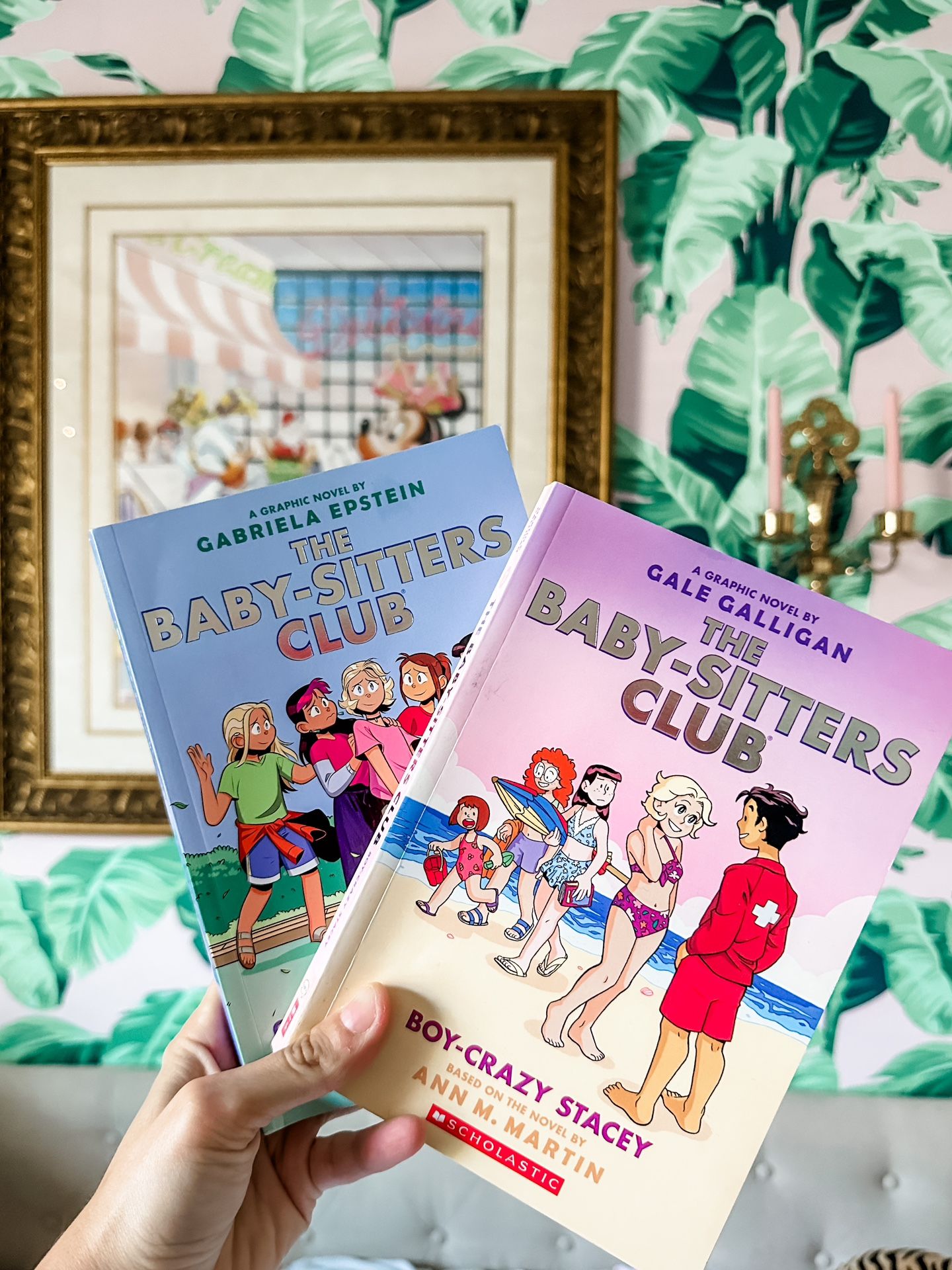90’s Babysitter’s Club Graphic Novel Books: Stacey McGill Baby-Sitter’s Club 