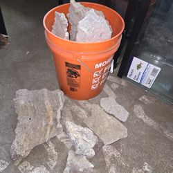 Rock Lawa Decoration For Aquarium 