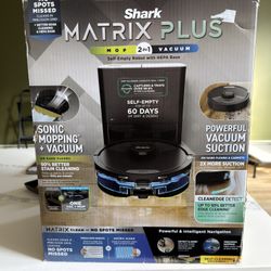 Shark Matrix  2 In  One Self Empty Robot Vacuum