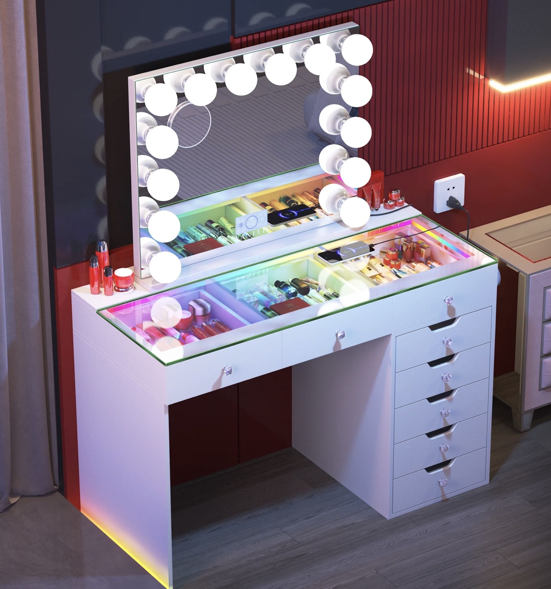 Vanity W/bluetooth Mirror
