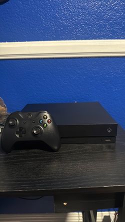 Xbox One X Console with Controller and 6 Games