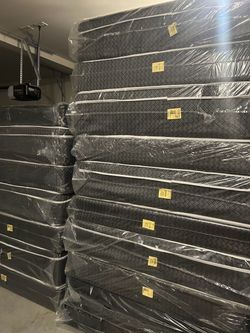 King pillowtop set new in plastic free delivery in Atlanta