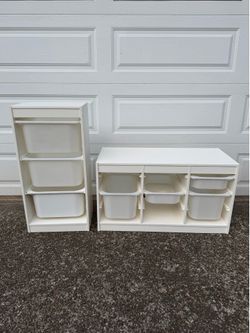 IKEA Trofast Storage organizer system with bins