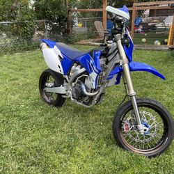2011 Yamaha WR450f Supermoto Street Legal