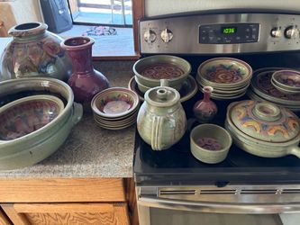 Large Handmade Studio Pottery Ceramic Collection – 30+ Pieces