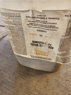 Tire Detailing Cleaning Acid