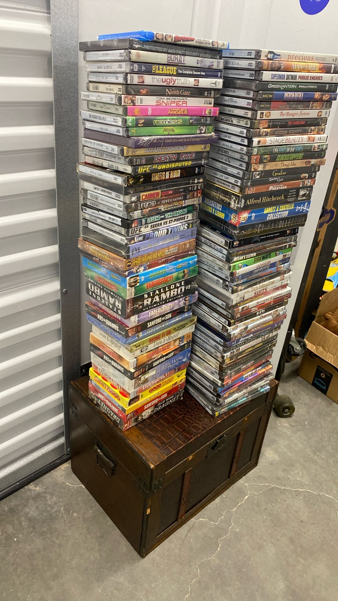 Sealed DVDs