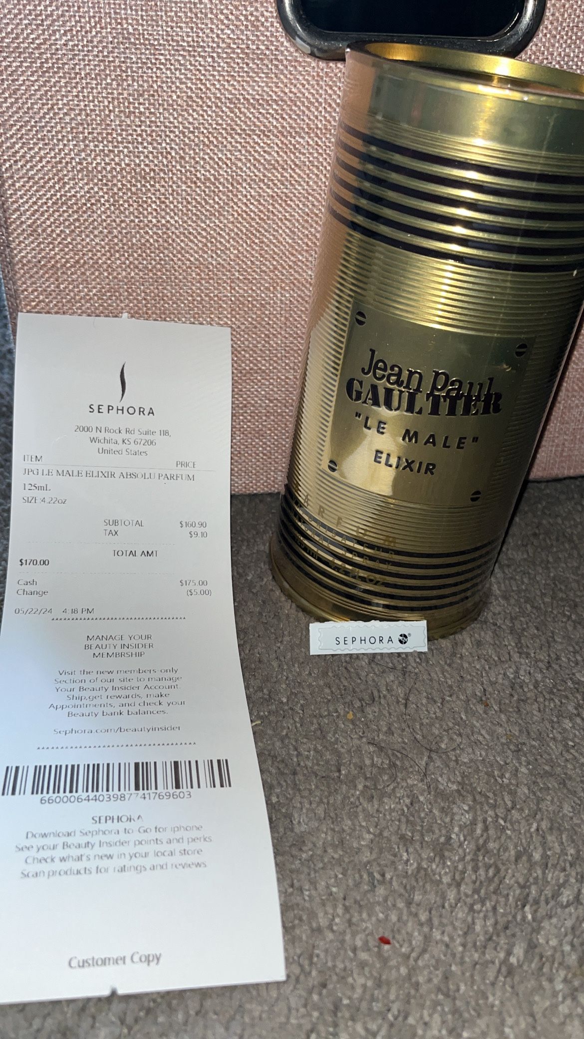 Jean Paul Gaultier Le Male Elixer