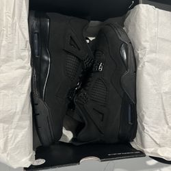Jordan 4 Black Cats Brand New Off The Box  Size 9