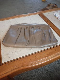 Beige dress bag