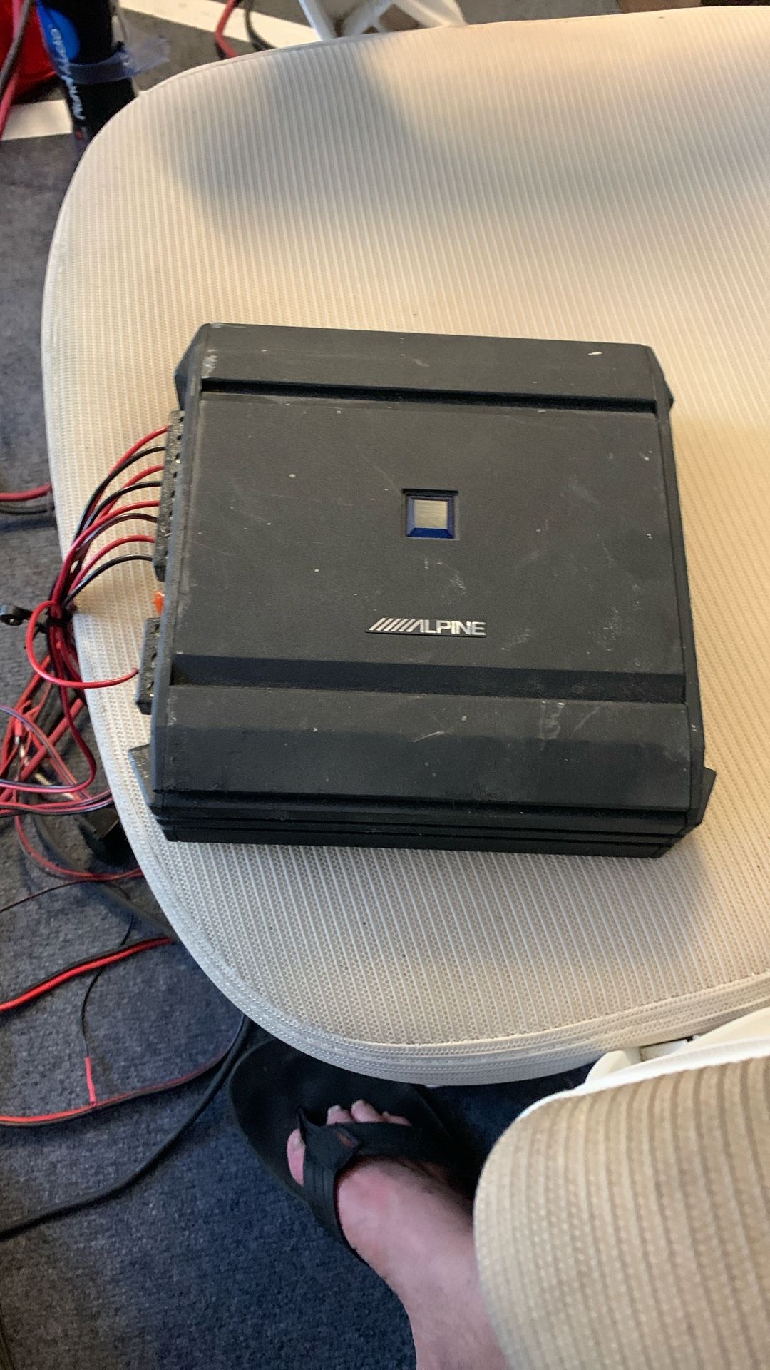 alpine 4 chamnel A32F amplifier 320w rms