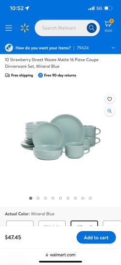 16 Pc Dinnerware Set 