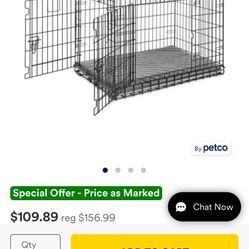 Metal Dog Crate 