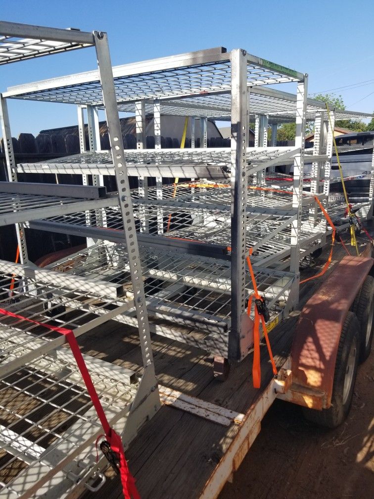 Metal Shelves Galvanized Heavy Duty