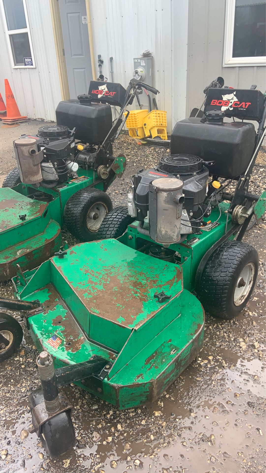 36” Mowers (2) left Commercial Walk behinds