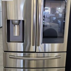 28 Cu Ft Flexzone Family Hub 4-Door Refrigerator 