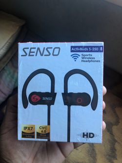 Sensor wireless headphones