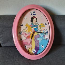Disney Princess Large Clock
