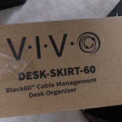 Vivo 60 In Desk Cable Organizer