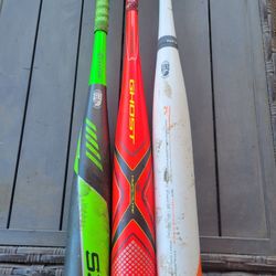 Youth Baseball Bats And Hitting Net