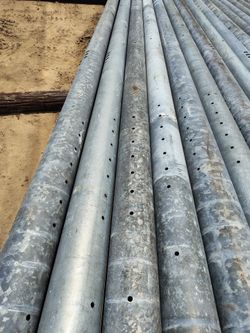 Galvanized steel Utility Poles
