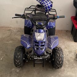 Spider-Man Blue 4 Wheeler 