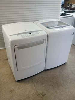 LG Top Load Washer and Dryer Set