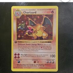 Base Charizard Ungraded Mint