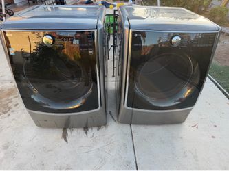 LG washer and gas dryer