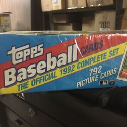 1992 tops baseball cards