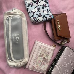 Wallets and wrist wallets