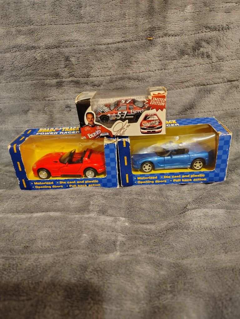 3 Collectable Diecast Cars