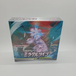 Japanese Pokemon Cards Miracle Twin Booster Box