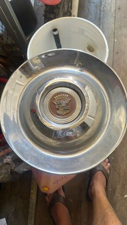 Vintage Cadillac Hubcap Wheel Cover