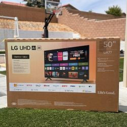 50UA77 50” Lg smart 4k led Uhd tv 