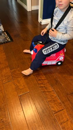 Fire Truck Kid Luggage