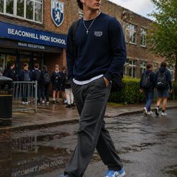 New sneakers Fresh Blue & White Sneakers 🔥