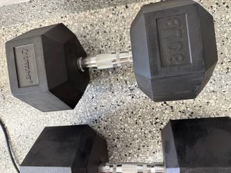 Dumbbell 80lb pair