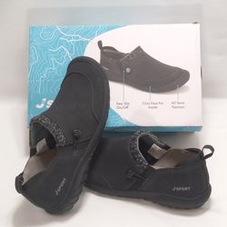 Jsport Ladies' Alice Slip-On Faux Fur Comfort Shoes Size 10