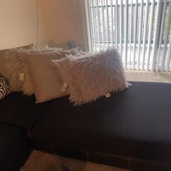 Black Sectional Couch