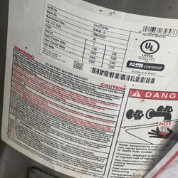 40 Gallon Electric Water Heater 