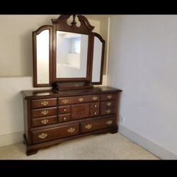 Dresser And Mirror  