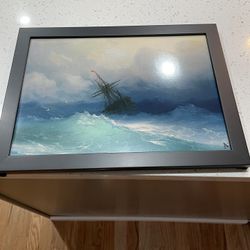 Boat On Rough Seas Picture