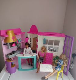 Barbie Playset Cook N Grill With Pizza Oven 
