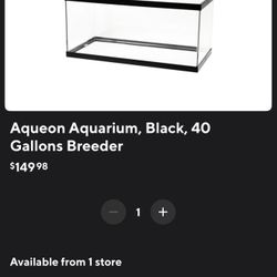 40 Gallon Aquarium Brand New