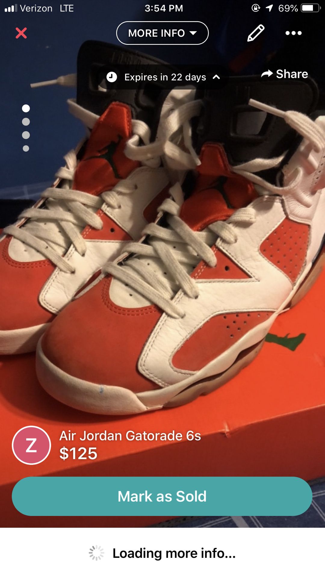 Air Jordan Gatorade 6s