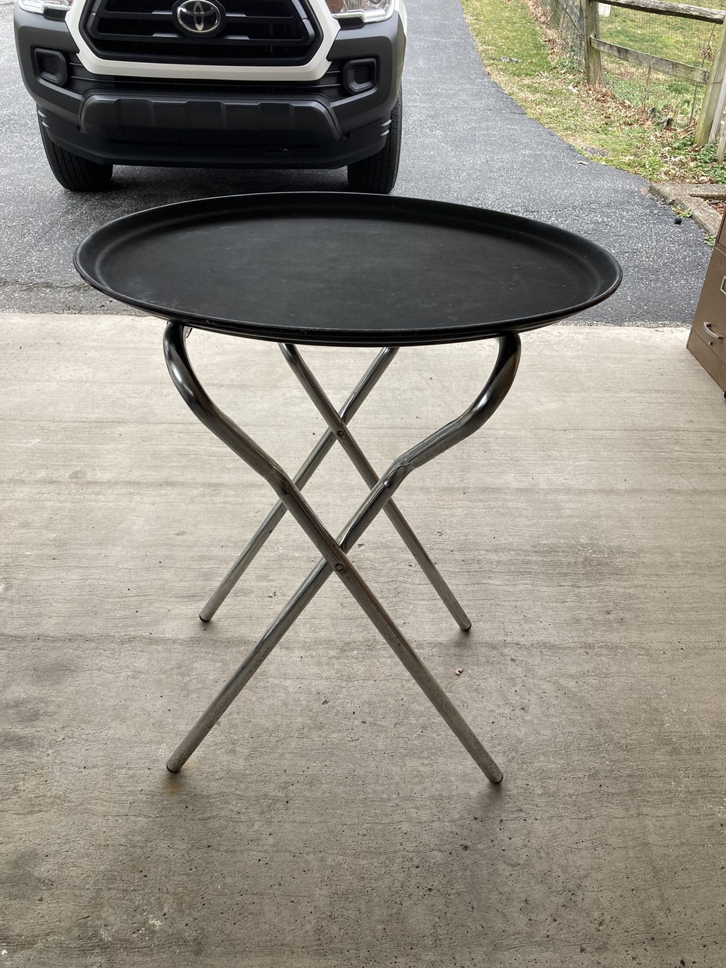 Serving Tray with Stand