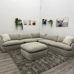 Huge Cloud Sectional Couch - Free Delivery
